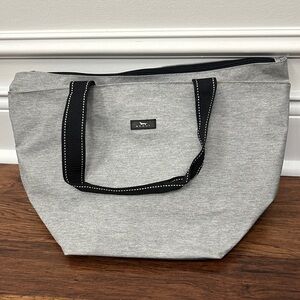 Scout Gray and Black Tote Bag